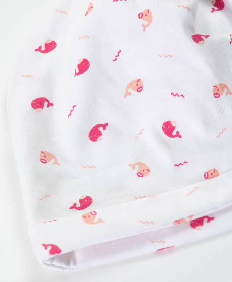 Ensemble accessoires 100% coton bébé fille Imprime rose 3 - vertbaudet enfant 