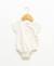 Ensemble bloomer + haut 100% coton bébé fille Fond blanc casse raye rose 4 - vertbaudet enfant 