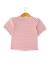 Mariniere manches courtes 100% coton fille Fond blanc casse raye rouge 2 - vertbaudet enfant 