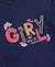 T-shirt manches longues 100% coton fille Indigo 3 - vertbaudet enfant 