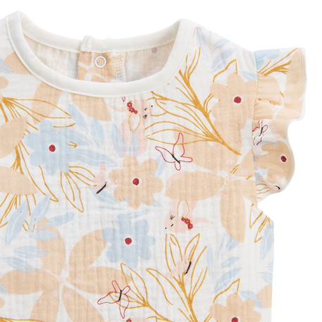 Lot de 2 t-shirts enfant manches courtes praline Peche 3 - vertbaudet enfant 