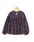 Blouse manches longues 100% coton fille Imprime rouge 2 - vertbaudet enfant 