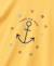 T-shirt manches courtes 100% coton garçon Jaune 2 - vertbaudet enfant 