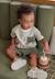 Ensemble enfant t-shirt et short dumbea Kaki 1 - vertbaudet enfant 