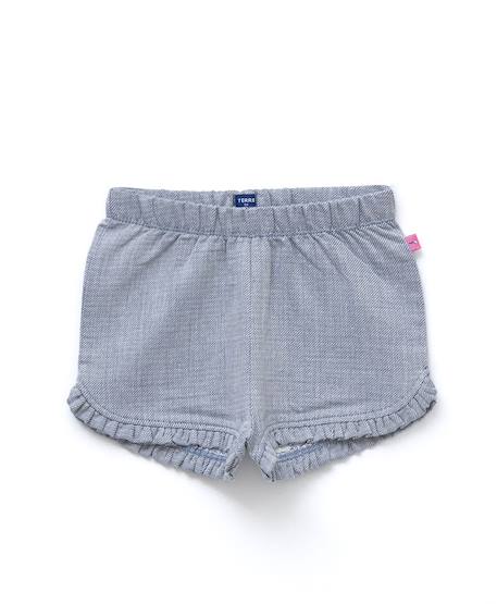 Ensemble short + haut 100% coton bébé fille Imprime rose fond blanc casse 4 - vertbaudet enfant 