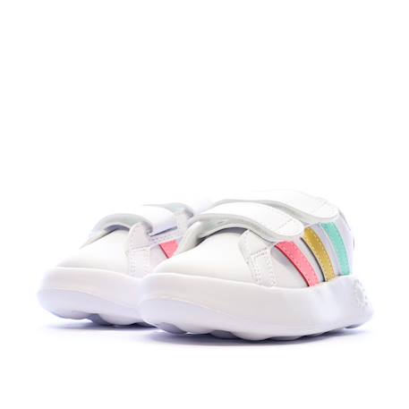 Baskets fille grand court 2.0 Blanc 6 - vertbaudet enfant 