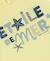 T-shirt manches courtes 100% coton fille Jaune vanille 3 - vertbaudet enfant 