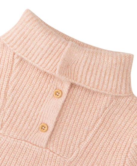 Robe manches longues fille Rose 3 - vertbaudet enfant 