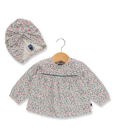 Ensemble tunique + leggings 100% coton bébé fille Imprime 2 - vertbaudet enfant 