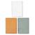 Lot de 3 draps housses couffin en gaze de coton tendance Vert, camel, blanc 3 - vertbaudet enfant 