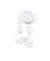 Ensemble accessoires 100% coton bébé garçon Imprime bleu 2 - vertbaudet enfant 