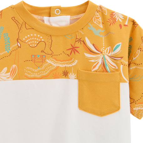T-shirt enfant liwa Ecru 4 - vertbaudet enfant 