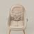 Chaise haute 2-en-1 FINI UP, évolutive transat et repas avec double plateau, harnais 5 points, réglable, insert nouveau-né, arche jouets, pieds bois, facile à nettoyer Beige+Gris 4 - vertbaudet enfant 