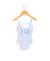 Maillot de bain fille Fond blanc raye bleu 3 - vertbaudet enfant 