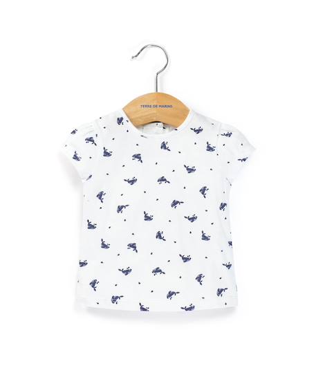 Ensemble robe + haut 100% coton bébé fille Denim clair 4 - vertbaudet enfant 
