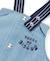 Ensemble salopette + haut 100% coton bébé garçon Denim clair 3 - vertbaudet enfant 