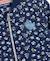 Veste 100% coton fille Imprime fond indigo 2 - vertbaudet enfant 