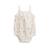 Lot de 2 barboteuses bloomer bébé en gaze de coton praline Ecru 6 - vertbaudet enfant 