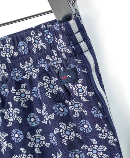Pantalon fille Imprime fond marine 3 - vertbaudet enfant 