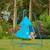 Balançoire tente avec structure ovni métal h159cm Bleu 1 - vertbaudet enfant 