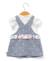 Ensemble robe + haut 100% coton bébé fille Denim bleu 3 - vertbaudet enfant 