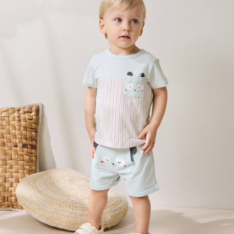 T-shirt enfant bento Vert 6 - vertbaudet enfant 