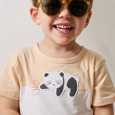 Lot de 2 t-shirts enfant bento Vert 6 - vertbaudet enfant 