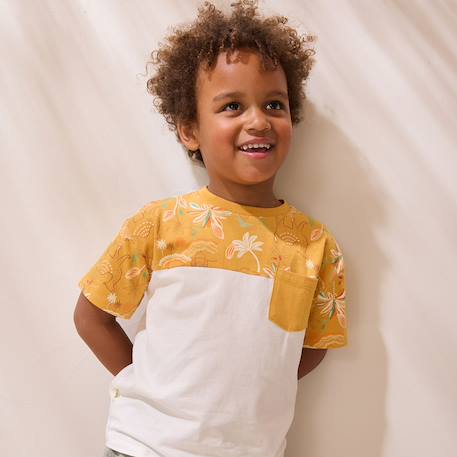 T-shirt enfant liwa Ecru 5 - vertbaudet enfant 