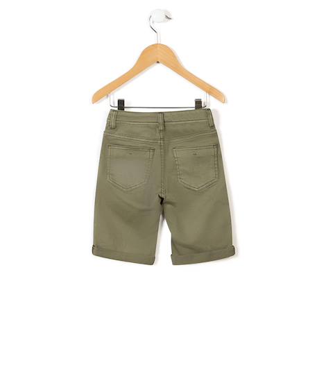 Bermuda garçon Kaki 2 - vertbaudet enfant 