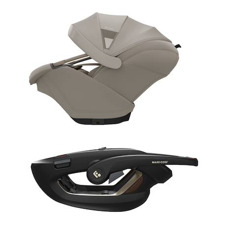 Siège auto bébé coral slide pro Black onyx+Moon graphite+Sapphire sand 15 - vertbaudet enfant 