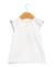 Debardeur 100% coton fille Blanc optique 2 - vertbaudet enfant 