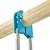 Lot de 2 colliers pour bois rond  métal d10cm Bleu - gris 1 - vertbaudet enfant 