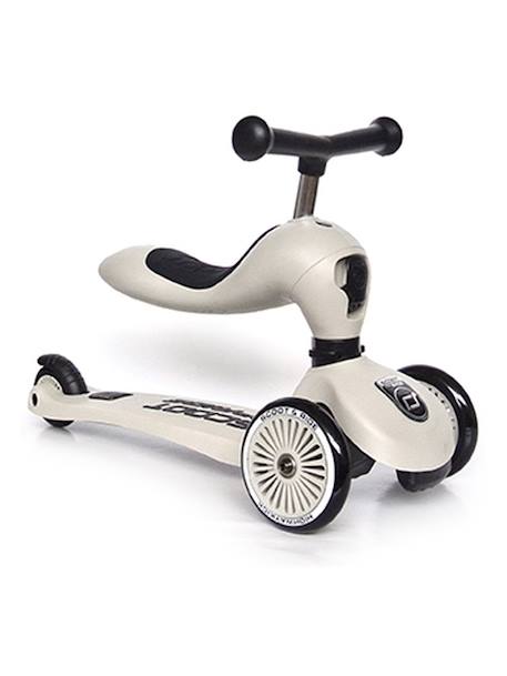 Trottinette evolutive enfant highwaykick Gris cendré 2 - vertbaudet enfant 