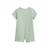 Barboteuse bébé en gaze de coton ouverture croisée frimousse Vert 3 - vertbaudet enfant 