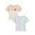 Lot de 2 t-shirts enfant bento Vert 2 - vertbaudet enfant 