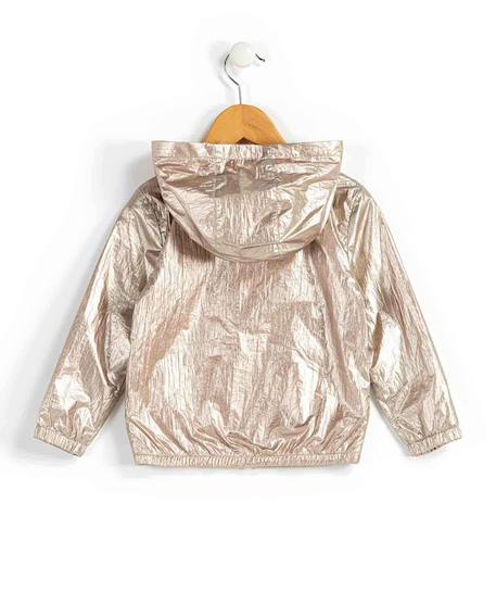 Coupe vent fille Naturel / rose irise 4 - vertbaudet enfant 