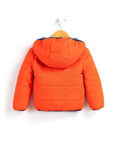 Doudoune réversible garçon Bleu 3 - vertbaudet enfant 