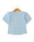 Mariniere manches courtes 100% coton fille Fond blanc casse raye bleu moy 2 - vertbaudet enfant 