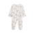 Pyjama bébé en velours ouverture pont mya Ecru 3 - vertbaudet enfant 