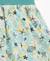 Jupe courte 100% coton fille Imprime vert lagon 3 - vertbaudet enfant 