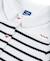 Veste 100% coton bébé fille Fond blanc raye indigo 2 - vertbaudet enfant 