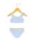 Maillot de bain fille Fond blanc raye bleu 2 - vertbaudet enfant 