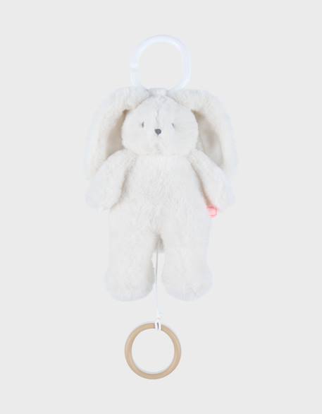 Peluche mini-musicale 20cm - snow Blanc 2 - vertbaudet enfant 
