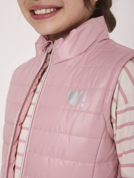 Doudoune sans manches fille Rose 2 - vertbaudet enfant 