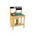 Cuisine d'extérieur pour enfant junior cook bois fsc® Marron - bleu - noir 2 - vertbaudet enfant 