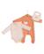 Ensemble bébé 3 pièces bébé fille Peche 2 - vertbaudet enfant 
