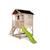 Cabane en Bois Loft - Avec Toboggan, Véranda et Bac à Sable Naturel 3 - vertbaudet enfant 