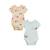 Lot de 2 bodies bébé manches courtes bento Vert 2 - vertbaudet enfant 