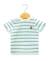 Ensemble short + haut 100% coton bébé garçon Fond blanc casse raye multicol 3 - vertbaudet enfant 