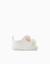 Baskets avec pompons Rose clair 2 - vertbaudet enfant 